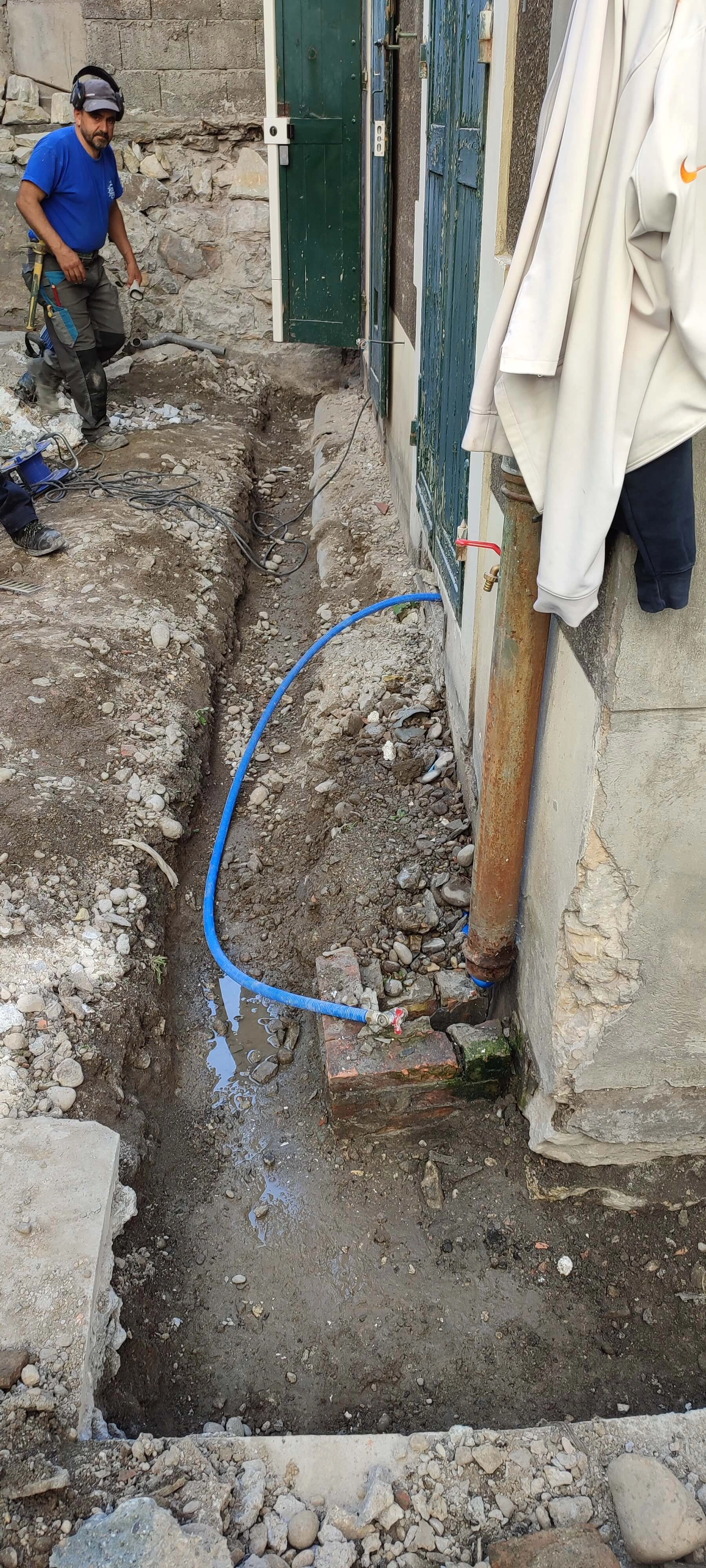 coordination architecte gros travaux evacuation