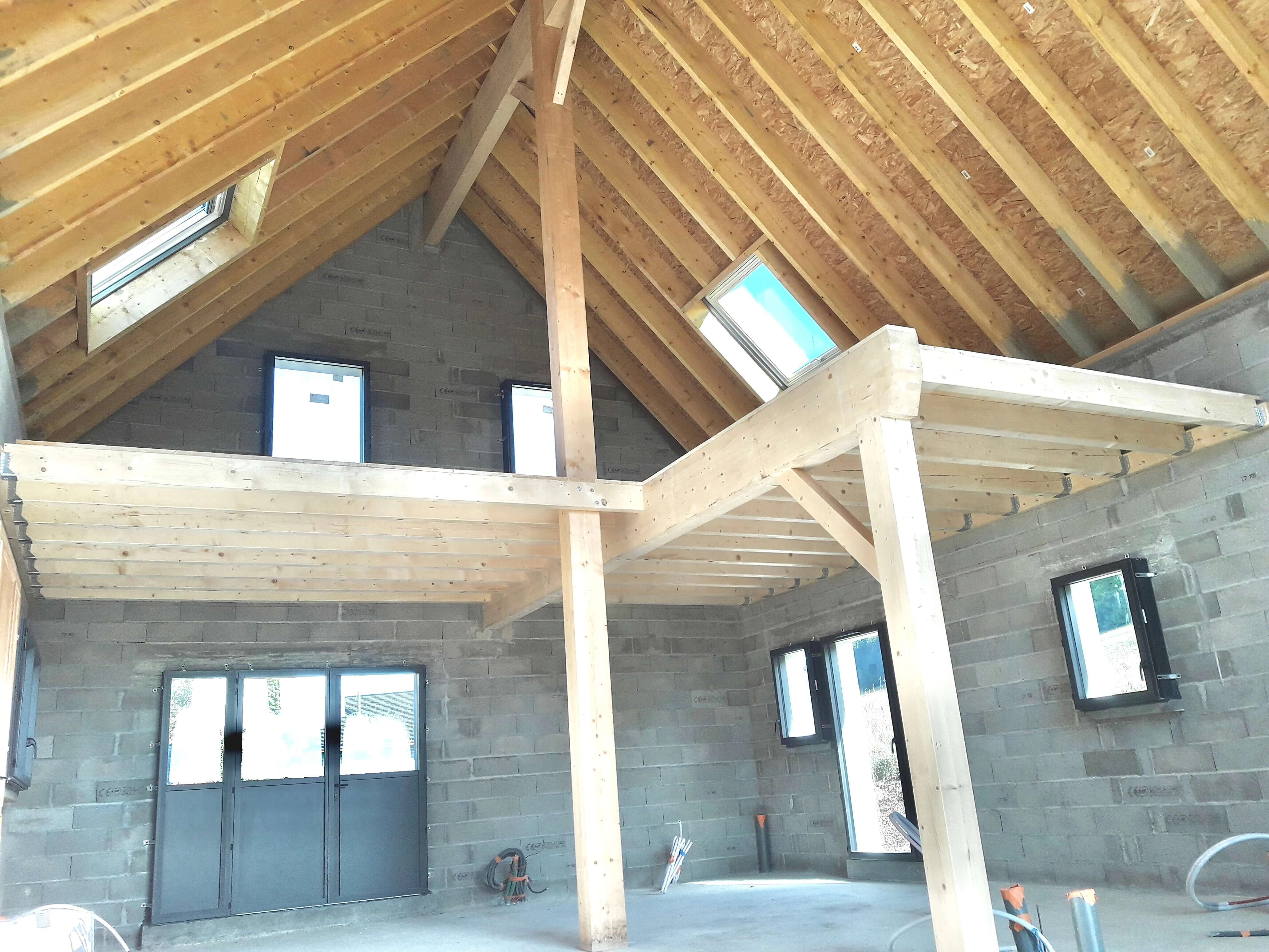 mezzanine artisanale; mezzanine en sapin mezzanine artisanale; mezzanine en sapin