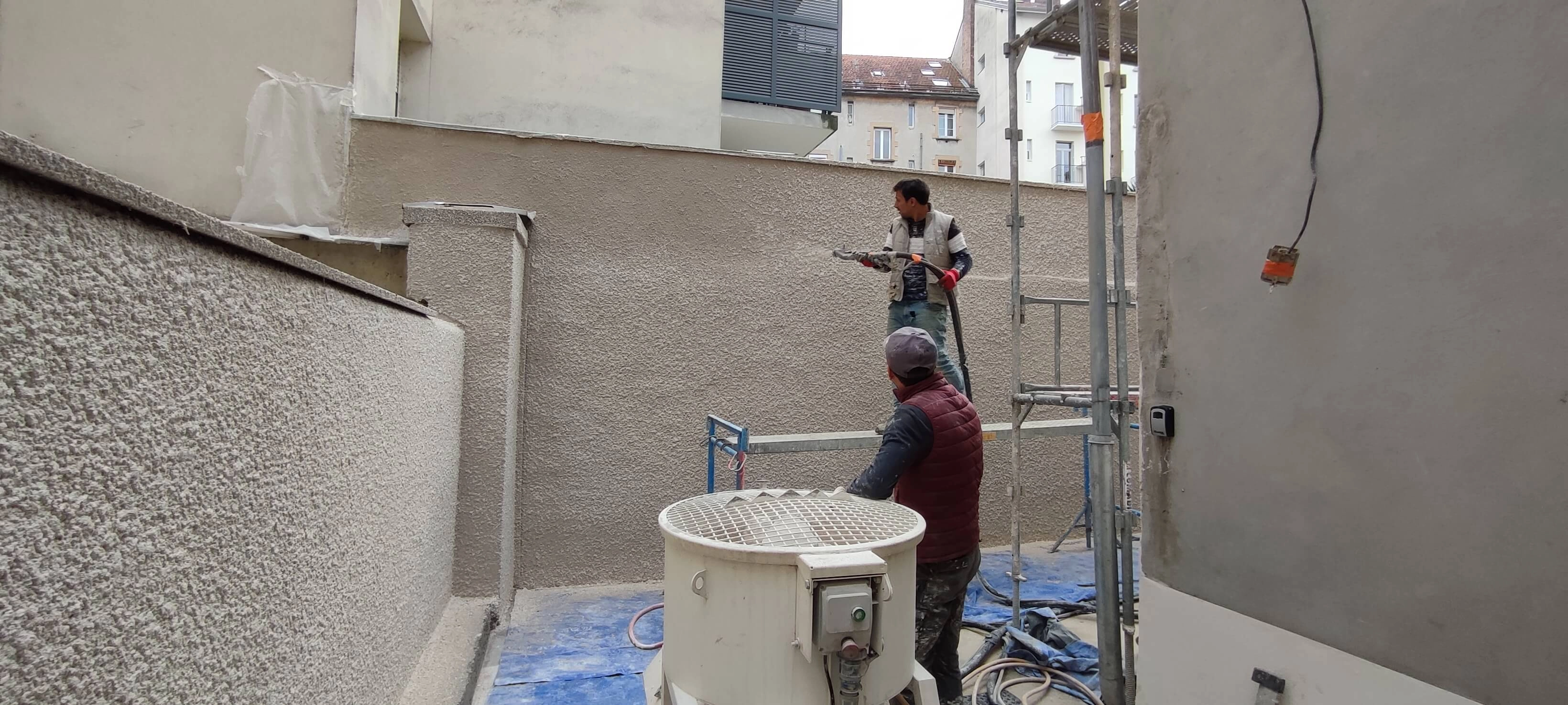 projection façade entreprise tous corps d'etat